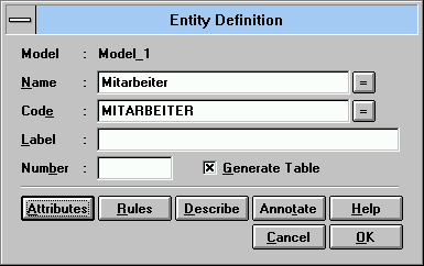 S-Designor: entity definition